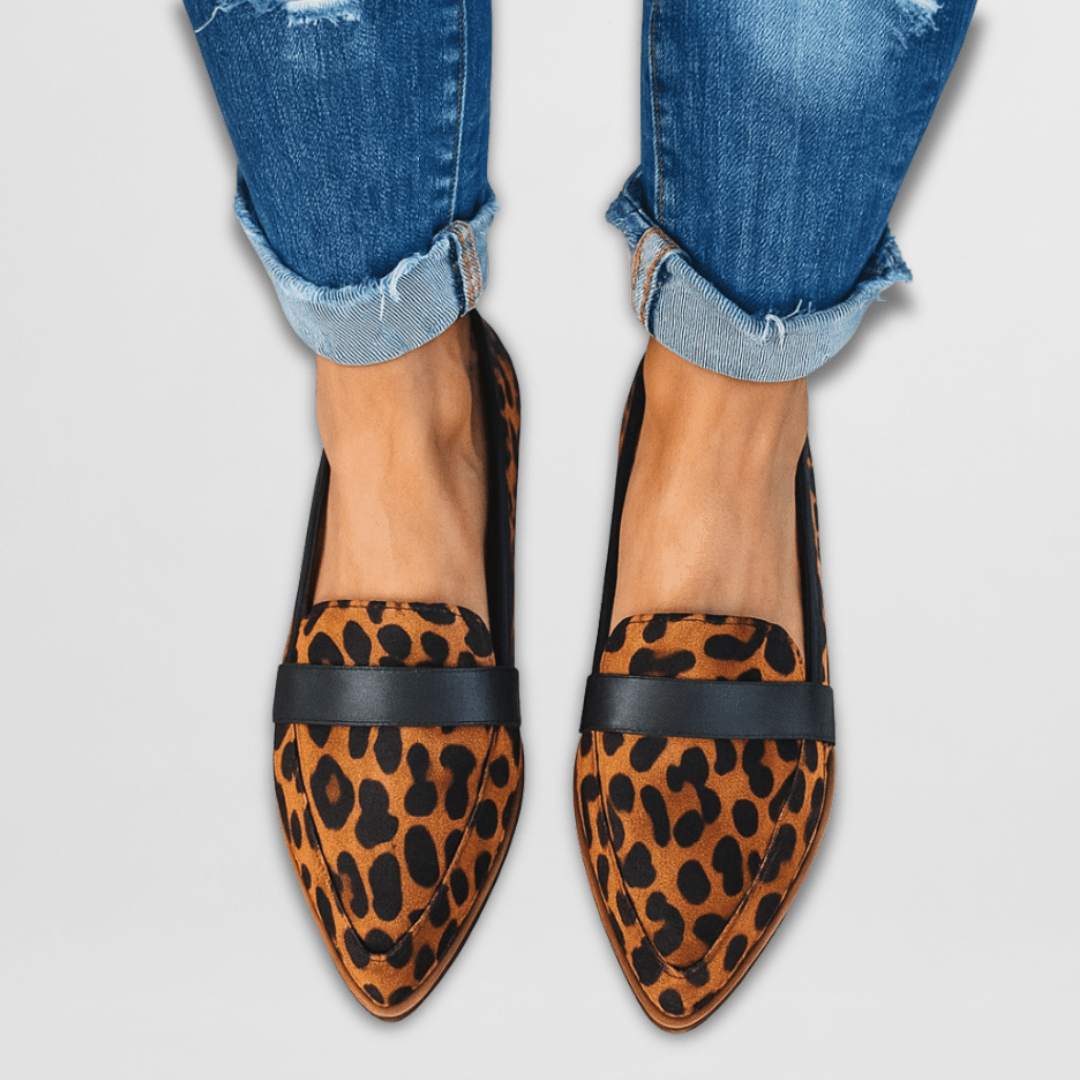 Ava Women's Loafers | Suede, Pointed Toe Design 3