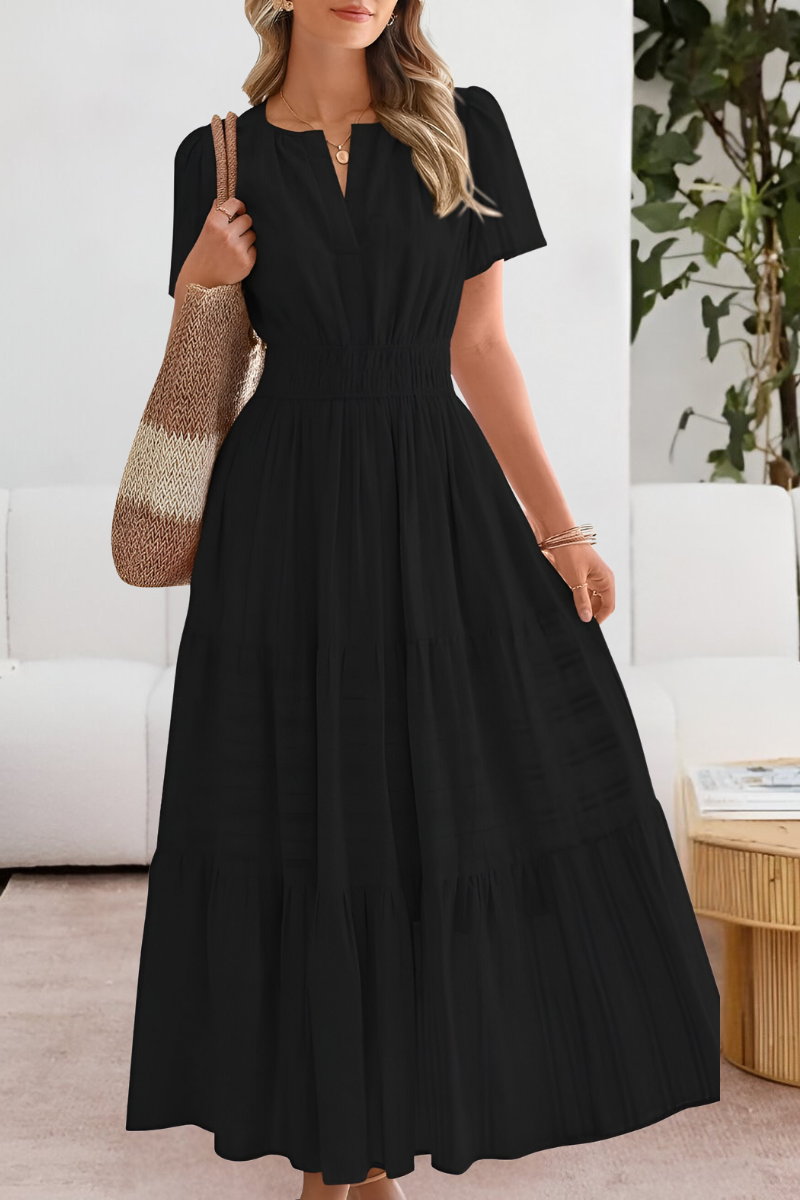 Ava Women's Midi Dress | Cotton Blend, Summer Boho Style 1