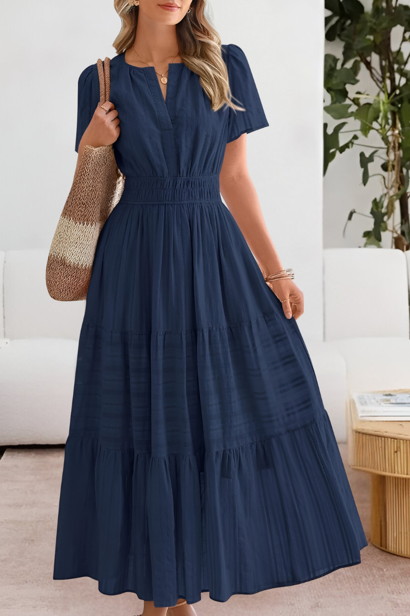 Ava Women's Midi Dress | Cotton Blend, Summer Boho Style 2