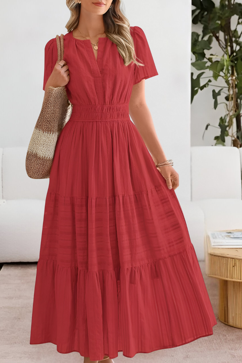 Ava Women's Midi Dress | Cotton Blend, Summer Boho Style 3