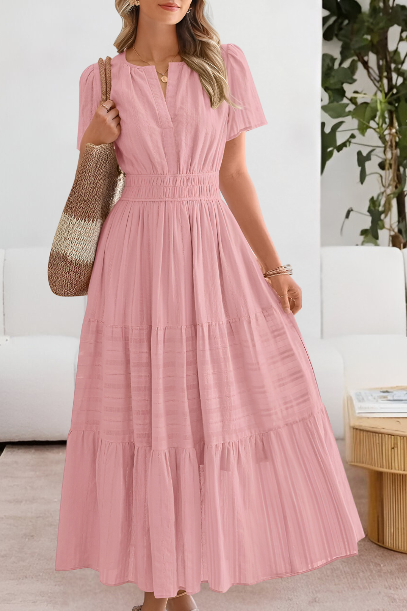 Ava Women's Midi Dress | Cotton Blend, Summer Boho Style 5