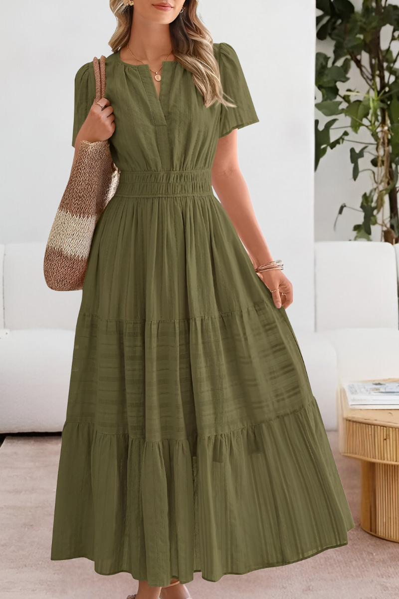 Ava Women's Midi Dress | Cotton Blend, Summer Boho Style 6