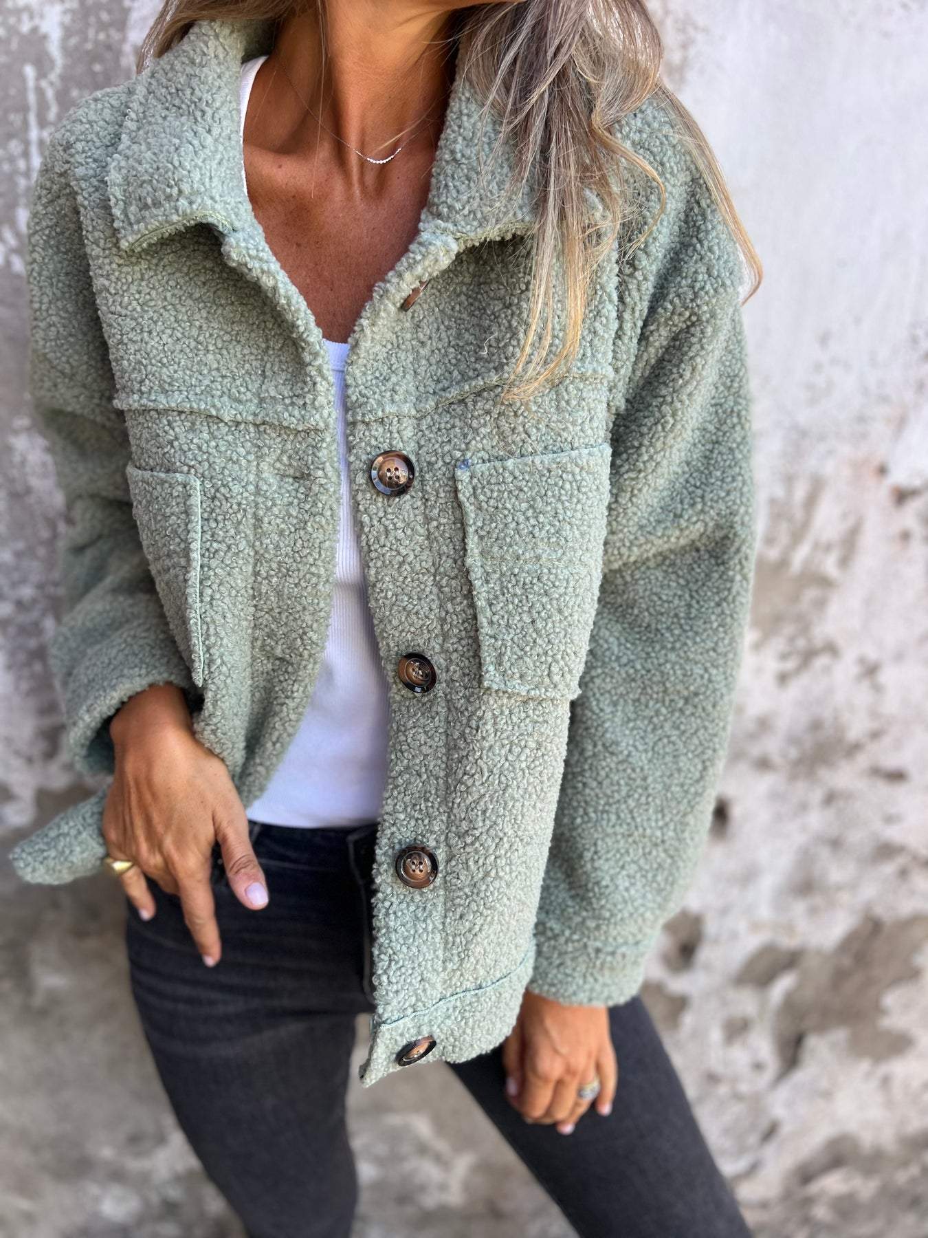 Ava Women's Sherpa Jacket | Cozy Warmth, Casual Style 0