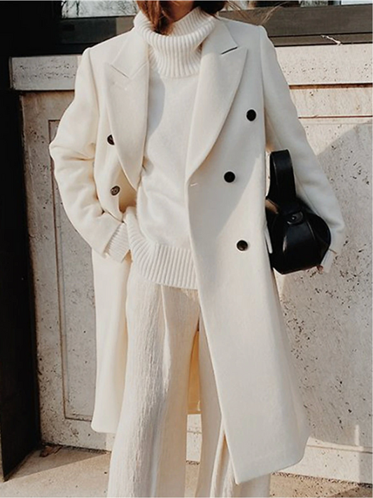 Ava Women's Trench Coat | Elegant Winter Essential, Tailored Fit 0