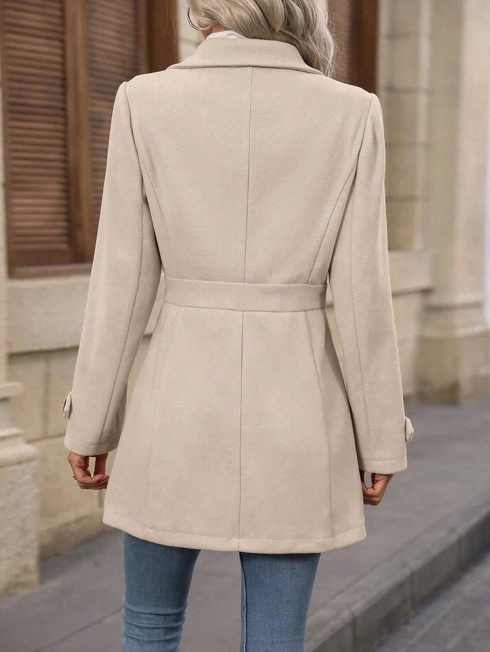 Aveline Women's Trench Coat | Tailored Fit, Adjustable Belt, Lightweight 2