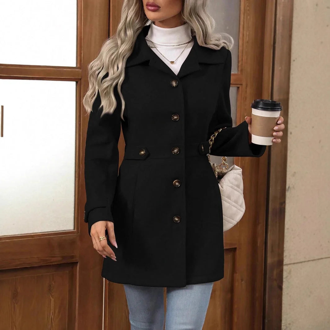 Aveline Women's Trench Coat | Tailored Fit, Adjustable Belt, Lightweight 5