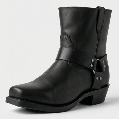 Avery Men's Cowboy Boots | Classic Western Design, Studded Strap 4