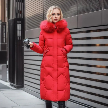 Bela Women's Puffer Coat | Elegant Quilted Design, Black Winter Coat 9
