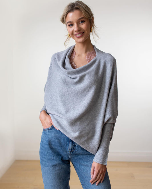 Bela Women's Sweater | Cozy Off-Shoulder Design, Relaxed Fit 1