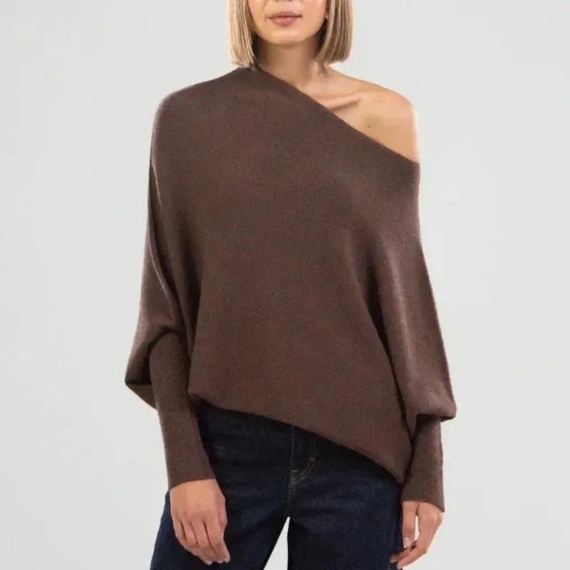 Bela Women's Sweater | Cozy Off-Shoulder Design, Relaxed Fit 11