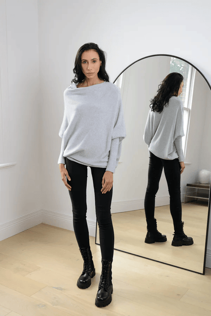 Bela Women's Sweater | Cozy Off-Shoulder Design, Relaxed Fit 6