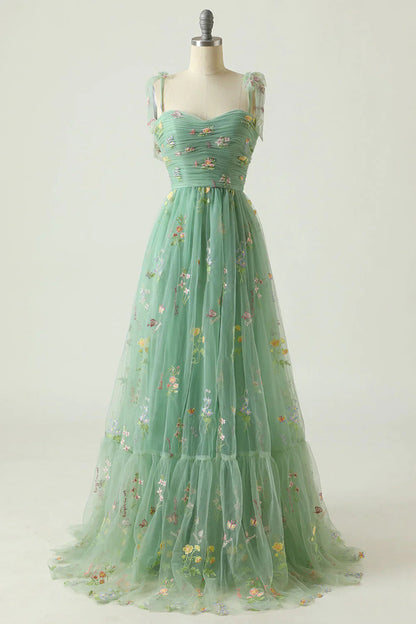 Bella Women's Ball Gown | Embroidered Tulle, Elegant Design 0