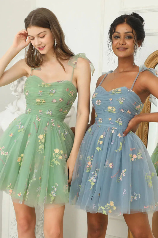 Bella Women's Ball Gown | Embroidered Tulle, Elegant Design 1