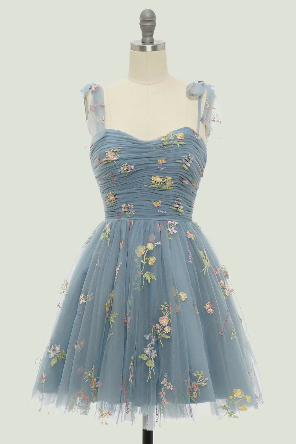 Bella Women's Ball Gown | Embroidered Tulle, Elegant Design 10