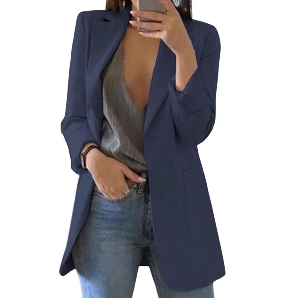 Bella Women's Black Blazer | Structured Fit, Versatile Styling 5