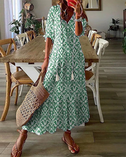 Bella Women's Boho Dress | Lightweight Fabric, A-Line Silhouette 15