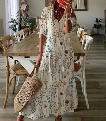 Bella Women's Boho Dress | Lightweight Fabric, A-Line Silhouette 7