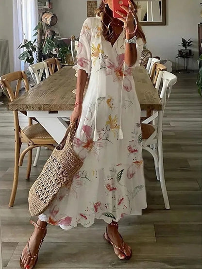 Bella Women's Boho Dress | Lightweight Fabric, A-Line Silhouette 8