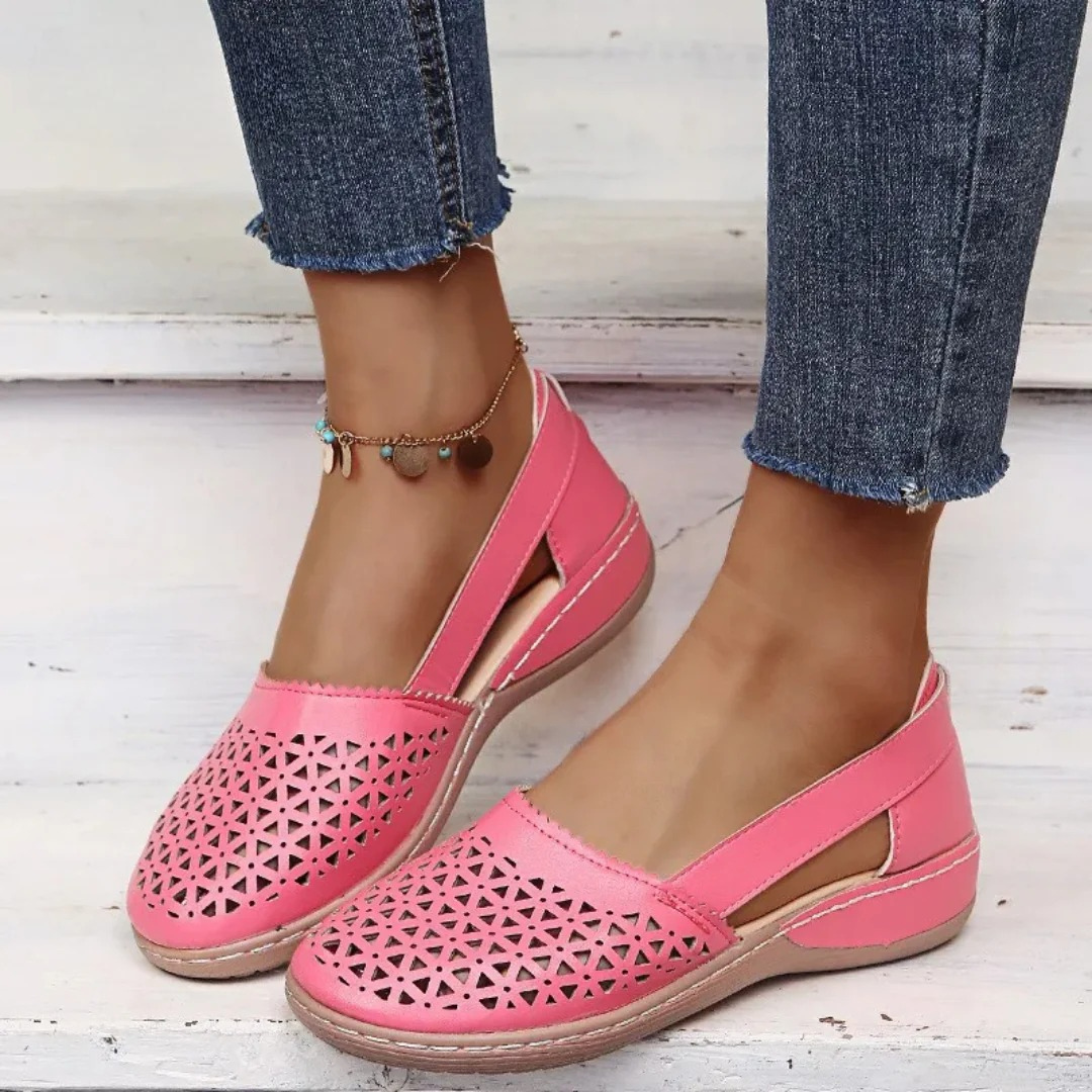 Bella Women's Cutout Shoes | Breathable Slip-On Design 2