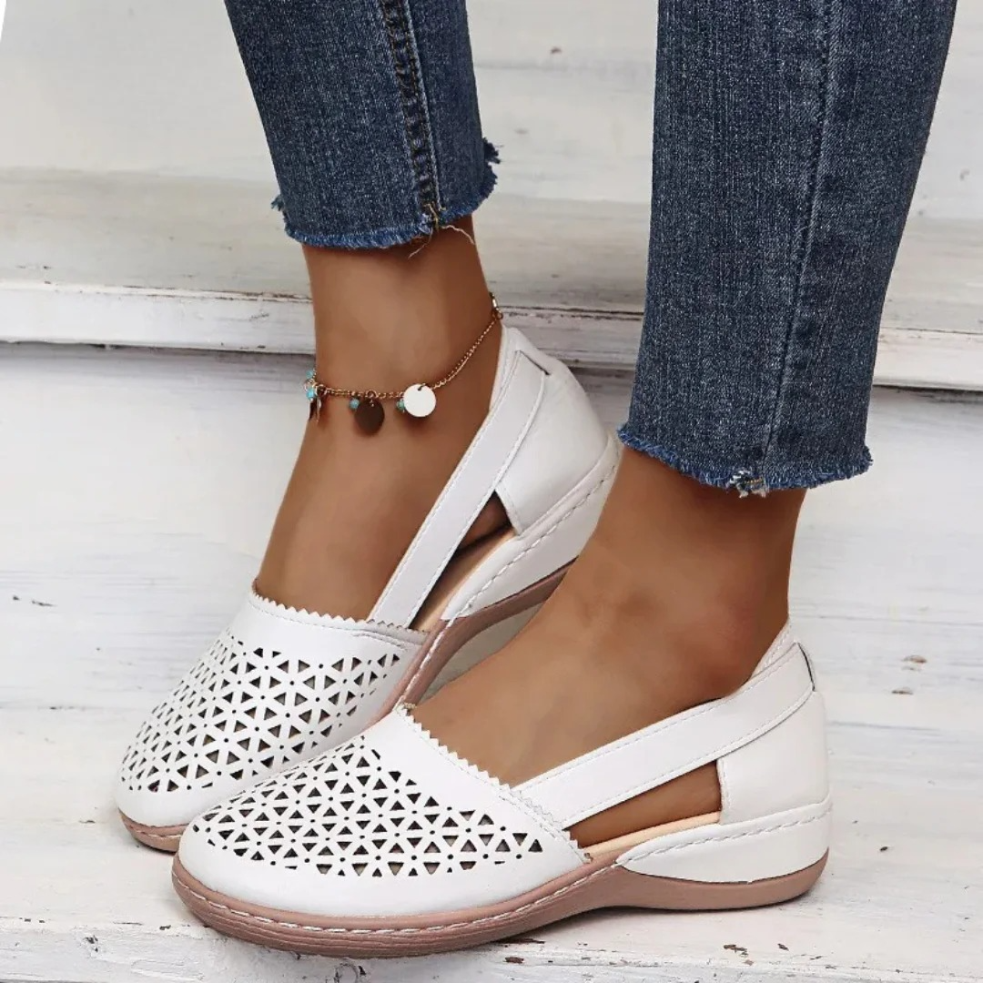 Bella Women's Cutout Shoes | Breathable Slip-On Design 3