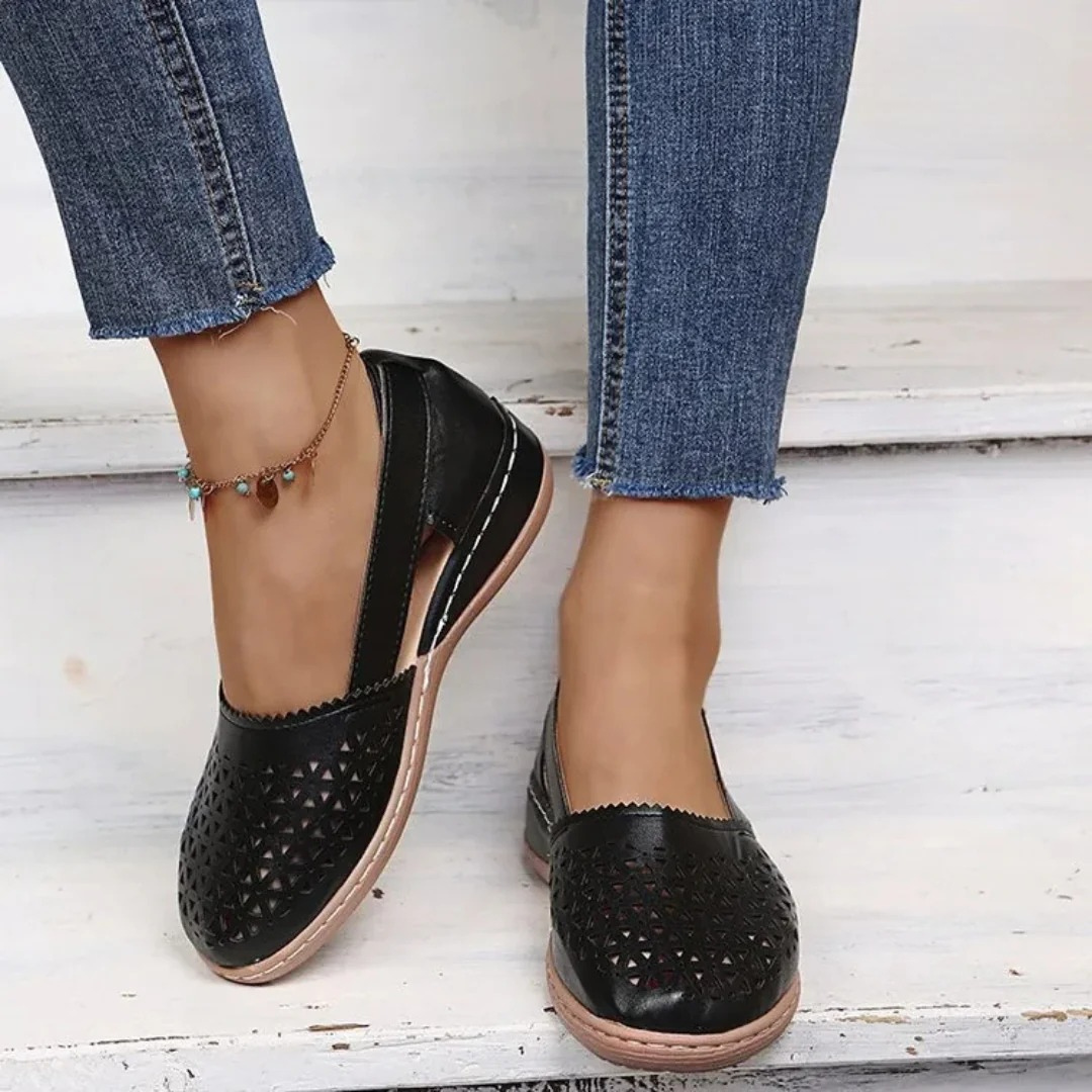 Bella Women's Cutout Shoes | Breathable Slip-On Design 6