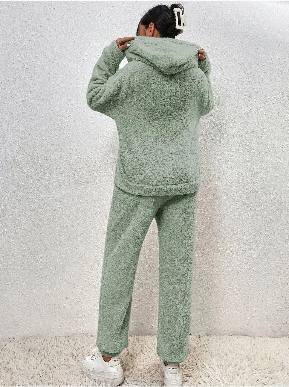 Bella Women's Lounge Tracksuit | Soft Plush Fabric 2