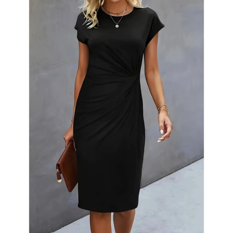 Bella Women's Midi Dress | Elegant Fit, Professional Style 0