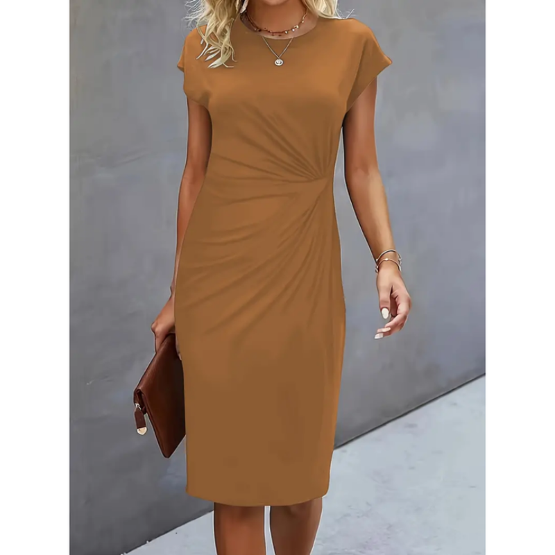 Bella Women's Midi Dress | Elegant Fit, Professional Style 4