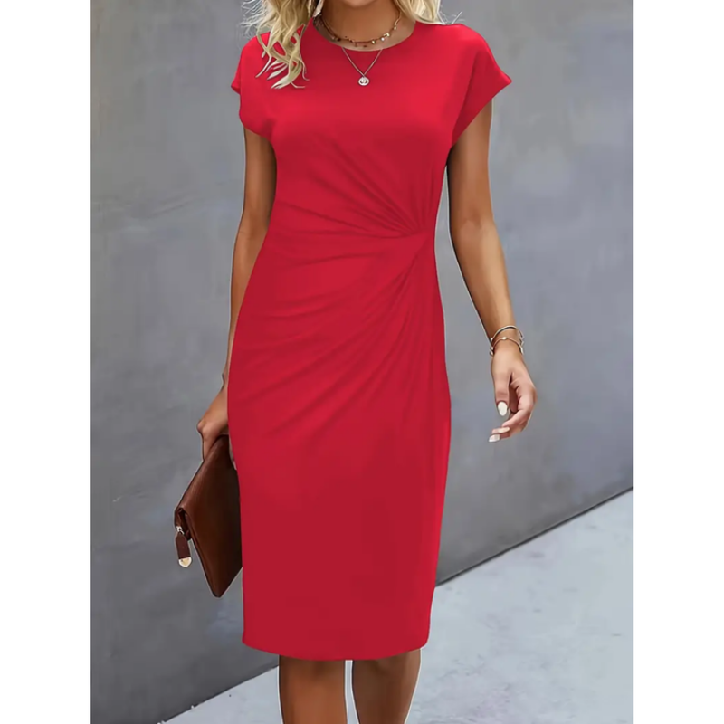 Bella Women's Midi Dress | Elegant Fit, Professional Style 6