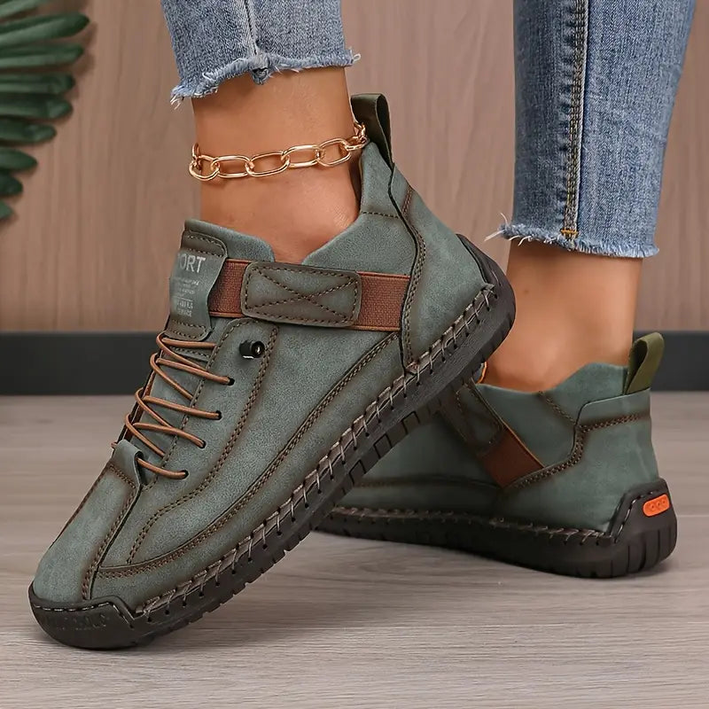 Bella Women's Sneakers | Comfortable Lace-Up Walking Shoes for Active Lifestyles 3