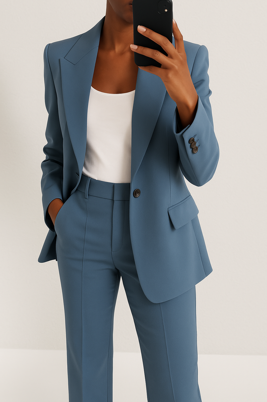 Bella Women's Suit Set | Tailored Blazer & Trouser Combination 0