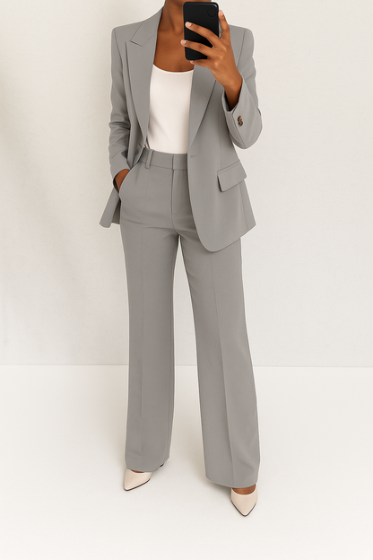 Bella Women's Suit Set | Tailored Blazer & Trouser Combination 2
