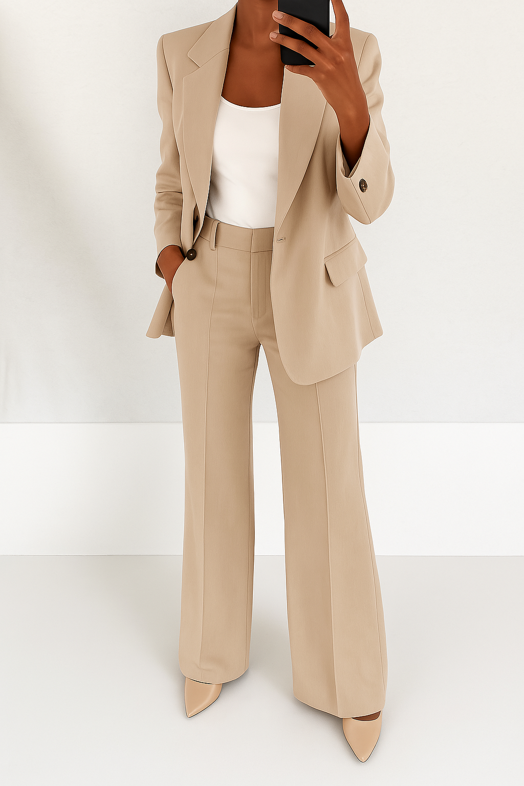Bella Women's Suit Set | Tailored Blazer & Trouser Combination 3