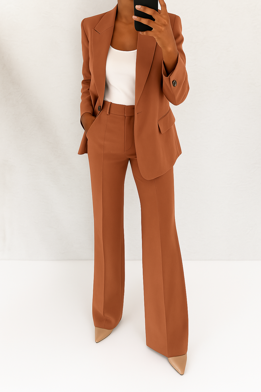 Bella Women's Suit Set | Tailored Blazer & Trouser Combination 4