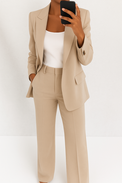 Bella Women's Suit Set | Tailored Blazer & Trouser Combination 7