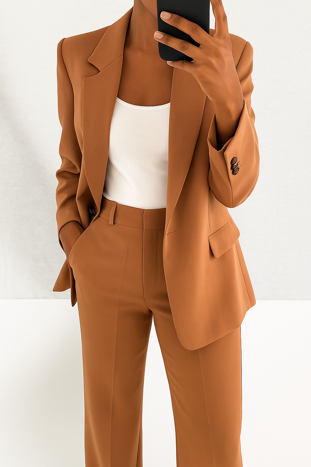 Bella Women's Suit Set | Tailored Blazer & Trouser Combination 8