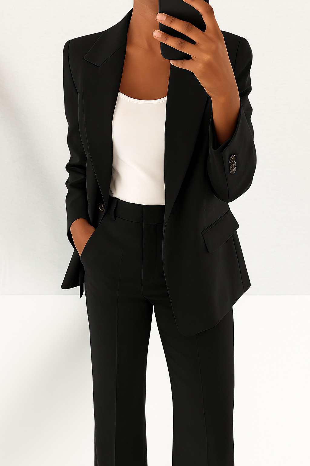 Bella Women's Suit Set | Tailored Blazer & Trouser Combination 9