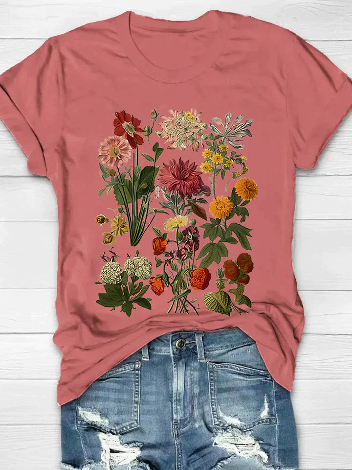 Bella Women's T-Shirt | Floral Print, Summer Style 2