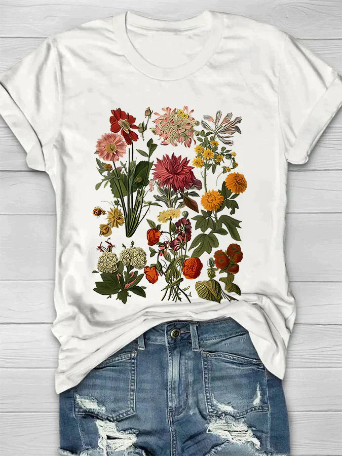 Bella Women's T-Shirt | Floral Print, Summer Style 4