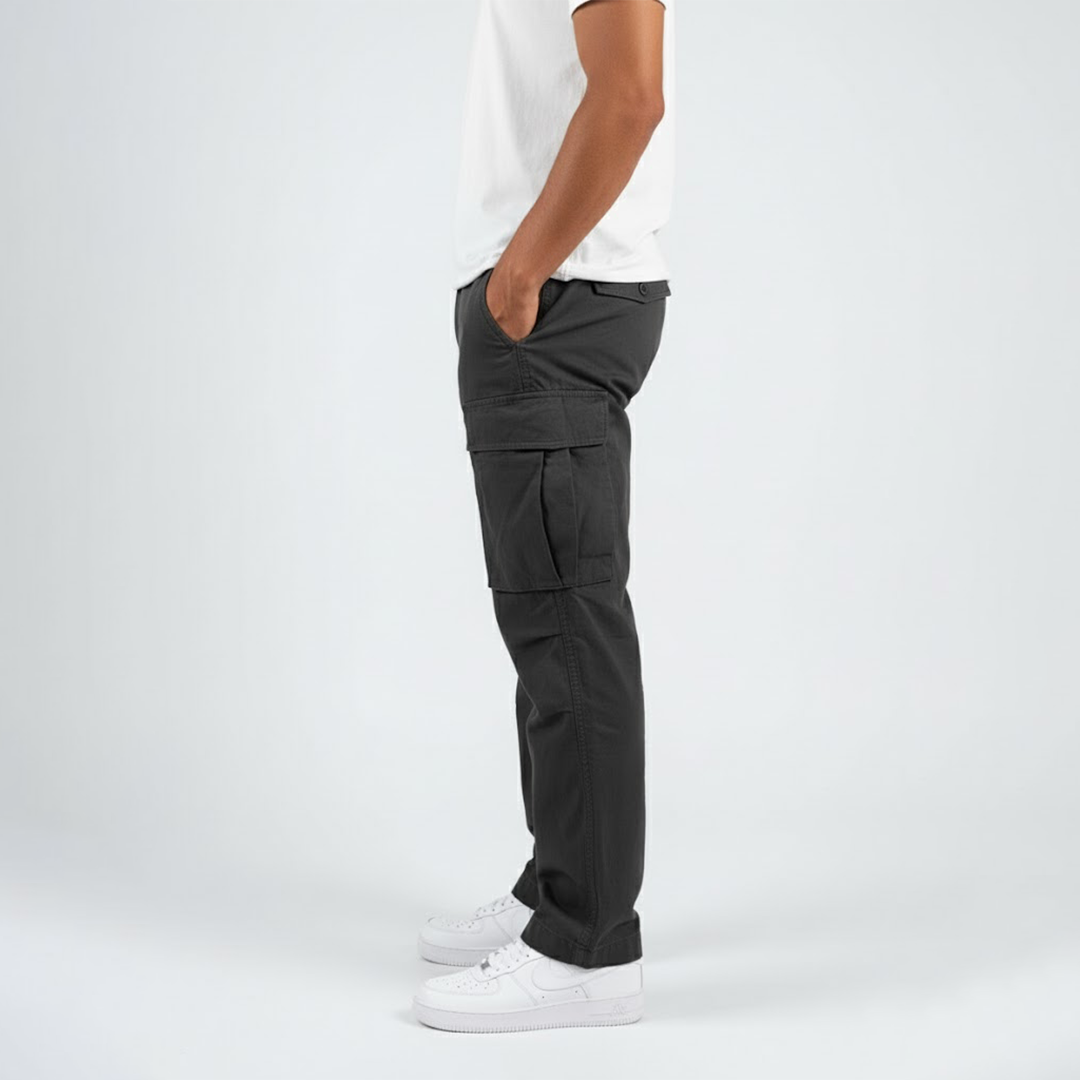 Benson Men's Cargo Pants | Relaxed Fit, Durable Fabric, Streetwear Style 0