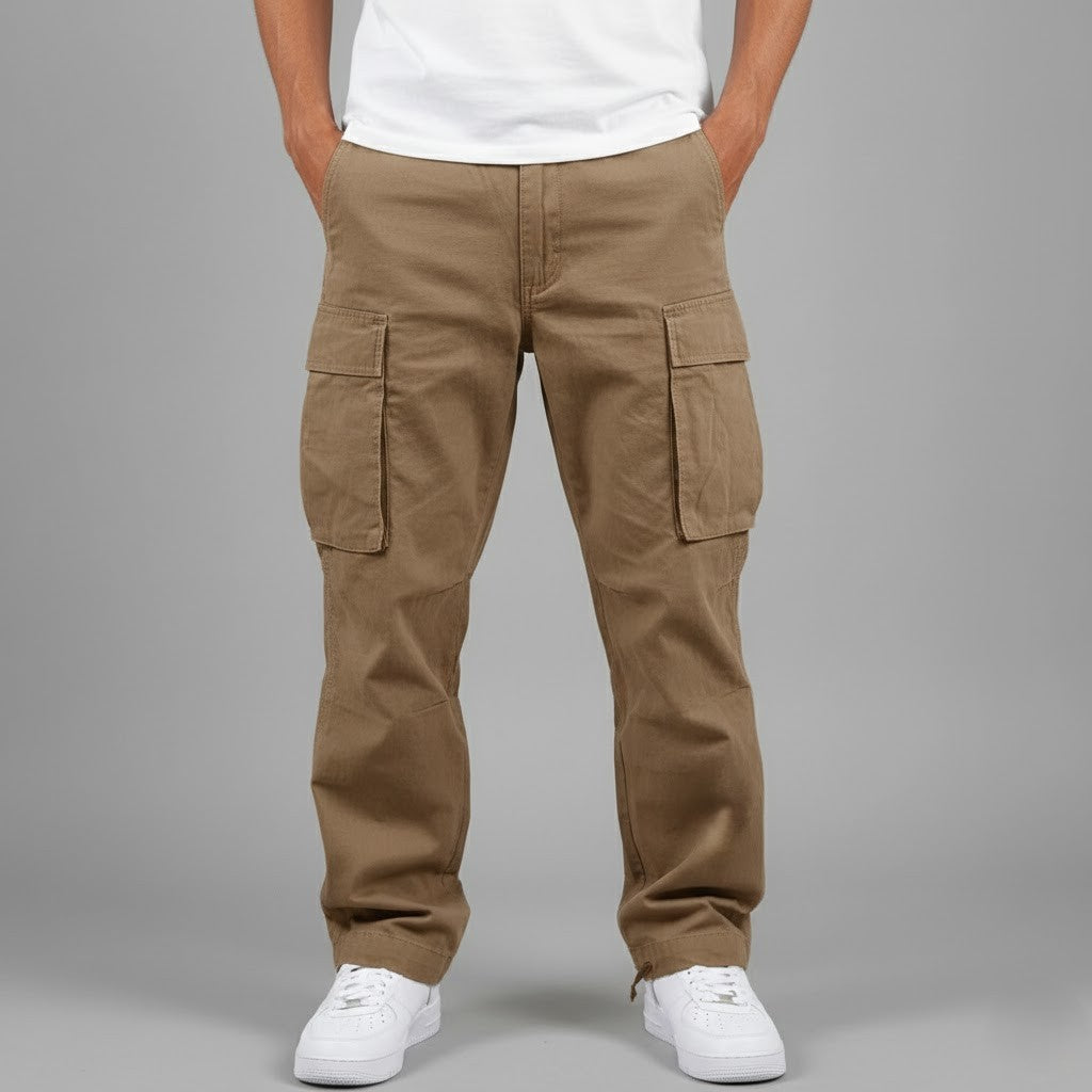 Benson Men's Cargo Pants | Relaxed Fit, Durable Fabric, Streetwear Style 1