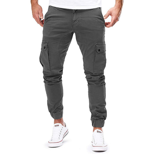 Benson Men's Cargo Trousers | Durable Fabric, Multiple Pockets 0