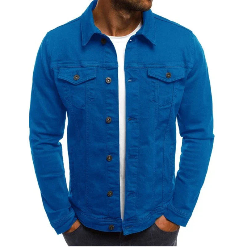 Benson Men's Jacket | Button Down Design with Front Pockets 0
