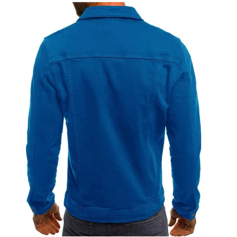 Benson Men's Jacket | Button Down Design with Front Pockets 1
