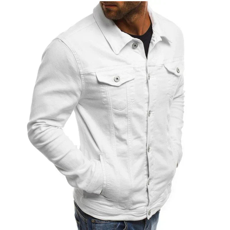 Benson Men's Jacket | Button Down Design with Front Pockets 3