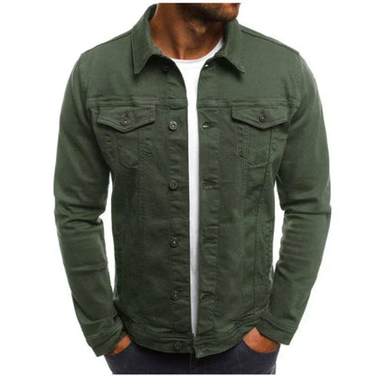 Benson Men's Jacket | Button Down Design with Front Pockets 5