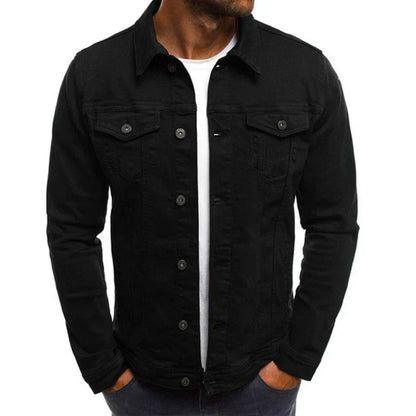 Benson Men's Jacket | Button Down Design with Front Pockets 7