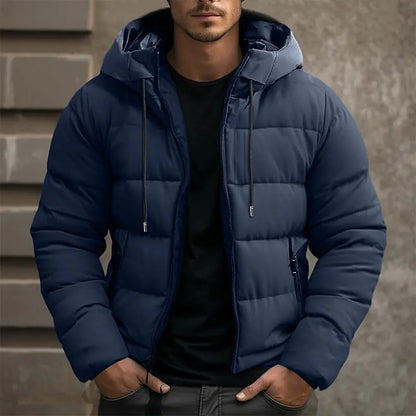 Benson Men's Winter Jacket | Insulated Hooded Design 1