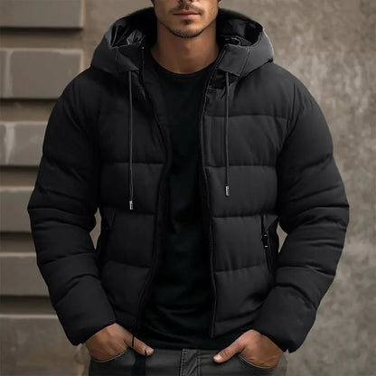 Benson Men's Winter Jacket | Insulated Hooded Design 2