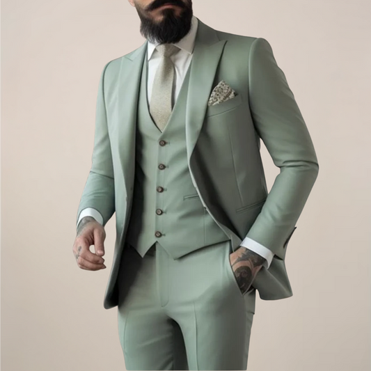Blaine Men's Three Piece Suit Set | Classic Tailoring, Spring Style 0